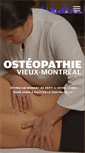 Mobile Screenshot of osteopathievieuxmontreal.com